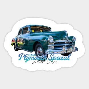 1950 Plymouth Special Deluxe Coupe Sticker